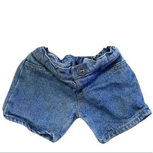 4/$12 💥♻ Build A Bear Faded Blue Denim Jean Shorts | 832